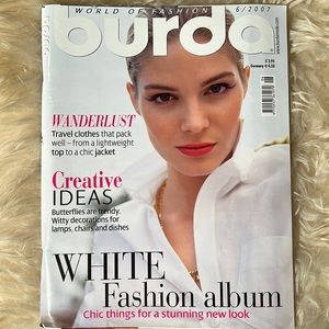 Burda Style magazine with patterns, 6/2007